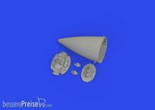 Eduard Accessories 648856 - 1:48 F-16 radar late PRINT 1/48 KINETIC