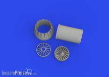 Eduard Accessories 648860 - 1:48 F-35A exhaust nozzle PRINT 1/48 TAMIYA