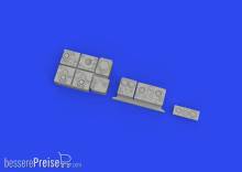 Eduard Accessories 648862 - 1:48 Bf 110G radio equipment 1/48 EDUARD