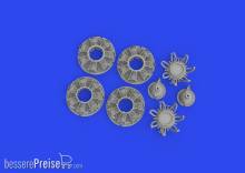 Eduard Accessories 648870 - 1:48 B-25J engines PRINT 1/48 HKM
