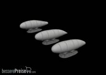 Eduard Accessories 648906 - 1/48 Bf 109K external fuel tanks 1/48