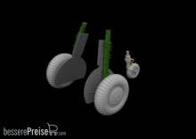 Eduard Accessories 648999 - Bf 108 wheels EDUARD
