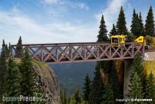 Kibri 39702 - Spur H0 Fachwerk-Stahlbrücke, eingleisig