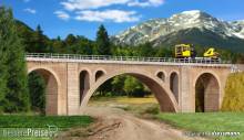Kibri 39720 - Spur H0 Hölltobel-Viadukt, eingleisig
