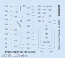 Eduard Accessories D72043 - 1:72 CS-199 stencils 1/72