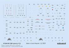 Eduard Accessories D72045 - Bf 109F stencils 1/72 EDUARD