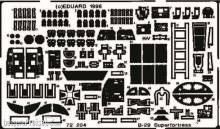 Eduard Accessories 72204 - B-29 A Superfortress in 1:72