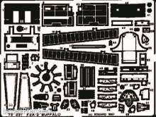 Eduard Accessories 72221 - F2A-2 Buffalo in 1:72