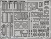 Eduard Accessories 72513 - 1:72 Mi-24V Hind E exterior for Zvezda