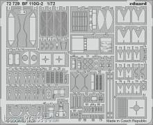 Eduard Accessories 72729 - 1:72 Bf 110G-2 1/72 EDUARD