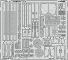 Eduard Accessories 72730 - 1:72 F-14B exterior 1/72 ACADEMY