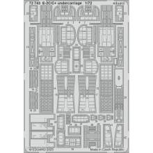 Eduard Accessories 72743 - E-2C/C+ undercarriage HELLER