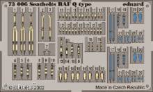 Eduard Accessories 73006 - Seatbelts RAF Q Type in 1:72