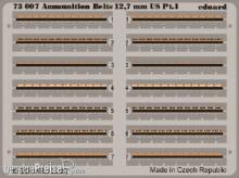 Eduard Accessories 73007 - Ammunition Belts 12,7mm US in 1:72