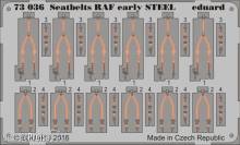 Eduard Accessories 73036 - Seatbelts RAF early STEEL in 1:72