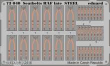 Eduard Accessories 73040 - Seatbelts RAF late STEEL in 1:72