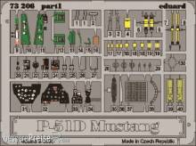 Eduard Accessories 73206 - P-51D Mustang in 1:72