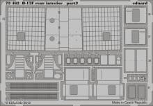 Eduard Accessories 73462 - B-17F rear interior for Revell