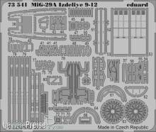 Eduard Accessories 73541 - MiG-29A Izdeliye 9-12 for Trumpeter in 1:72