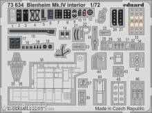 Eduard Accessories 73634 - Blenheim Mk.IV interior for Airfix in 1:72