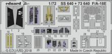 Eduard Accessories 73640 - F/A-18E for Academy in 1:72