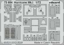 Eduard Accessories 73654 - Hurricane Mk.I for Arma Hobby in 1:72