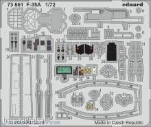 Eduard Accessories 73661 - F-35A for Hasegawa in 1:72