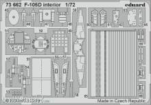 Eduard Accessories 73662 - F-105D interior for Trumpeter in 1:72