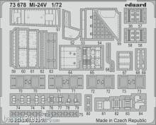 Eduard Accessories 73678 - Mi-24V for Zvezda in 1:72