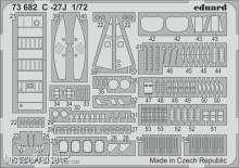 Eduard Accessories 73682 - C-27J for Italeri in 1:72