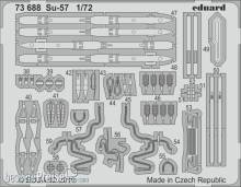 Eduard Accessories 73688 - Su-57 for Zvezda in 1:72