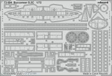 Eduard Accessories 73694 - Buccaneer S.2C for Airfix in 1:72