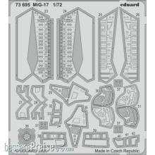 Eduard Accessories 73695 - MiG-17 for Airfix in 1:72