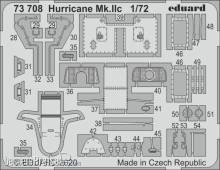 Eduard Accessories 73708 - Hurricane Mk.IIc for Arma Hobby in 1:72