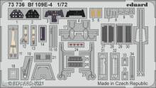 Eduard Accessories 73736 - Bf 109E-4 1/72 for SPECIAL HOBBY in 1:72