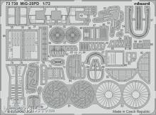 Eduard Accessories 73738 - MiG-25PD 1/72 for ICM in 1:72