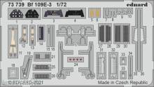 Eduard Accessories 73739 - Bf 109E-3 1/72 for SPECIAL HOBBY in 1:72