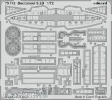 Eduard Accessories 73742 - Buccaneer S.2B 1/72 for AIRFIX in 1:72