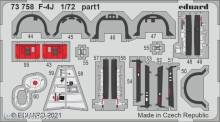 Eduard Accessories 73758 - F-4J, for FINE MOLDS in 1:72