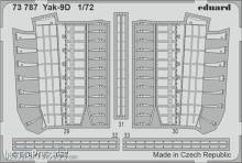 Eduard Accessories 73787 - 1:72 Yak-9D for ZVEZDA