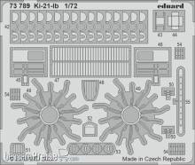 Eduard Accessories 73789 - 1:72 Ki-21-Ib for ICM