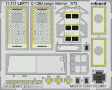 Eduard Accessories 73797 - 1:72 C-130J cargo interior 1/72 ZVEZDA