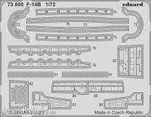 Eduard Accessories 73800 - 1:72 F-14B 1/72 ACADEMY