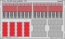 Eduard Accessories 73812 - 1/72 AC-130J cargo seatbelts 1/72 ZVEZDA