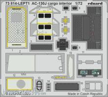 Eduard Accessories 73814 - 1/72 AC-130J cargo interior 1/72 ZVEZDA
