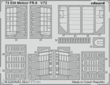 Eduard Accessories 73838 - Meteor FR.9 AIRFIX