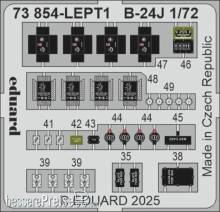 Eduard Accessories 73854 - B-24J HASEGAWA
