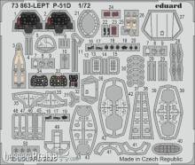 Eduard Accessories 73863 - P-51D for Arma Hobby