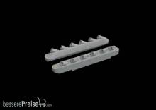 Eduard Accessories 674051 - P-51B/C exhausts w/ fairings LööKplus for Arma Hobby