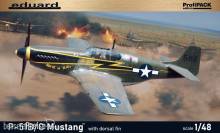 Eduard Plastic Kits 82108 - P-51B/C Mustang w/ dorsal fin EDUARD-PROFIPACK
